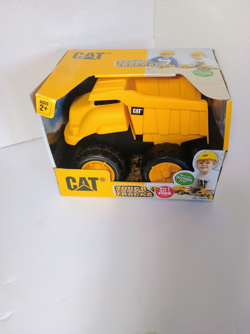 CAT Tough Tracks 8 inch Dump Truck by Caterpillar Kids Toy Truck Ages 2+